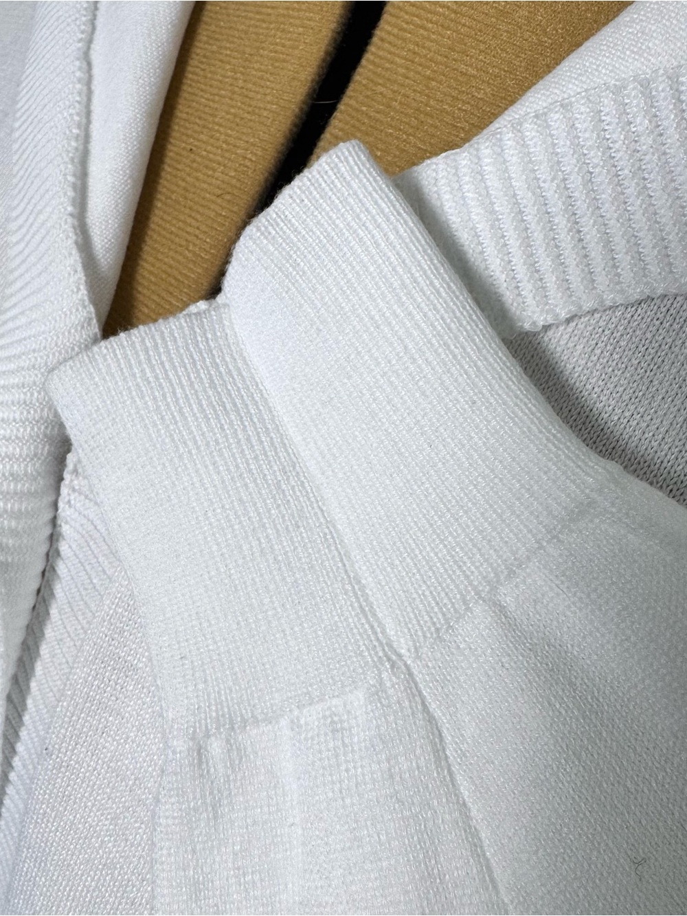 A Love Story Hooded Cardigan PXL White Tie Waist Cozy Lightweight Sweater - Picture 5 of 7